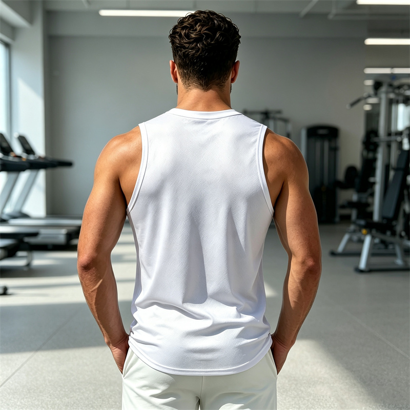신제품 남성용 여름용 통기성 메쉬 소재 민소매 조끼,  - Sleeveless Undershirt 리뷰 및 가격