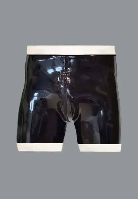 라텍스 고무 파우치 프론트 지퍼 부착형 복서 쇼츠    - Pouch Boxer Pouch 리뷰 및 가격