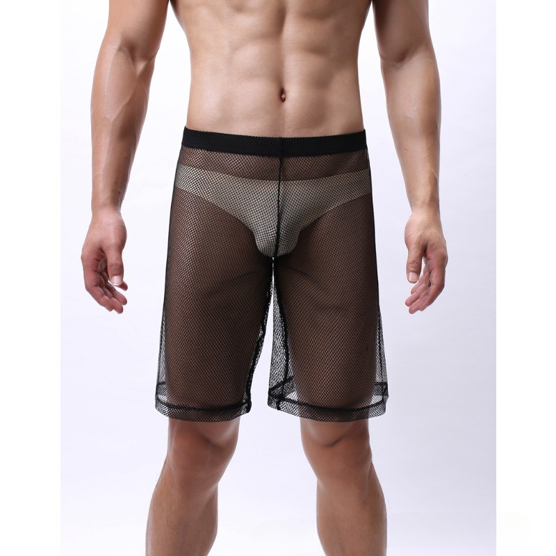 남성용 저층 메쉬 에로 속옷 통기성 남성 복서 반바지  - Pouch Boxer Pouch 리뷰 및 가격