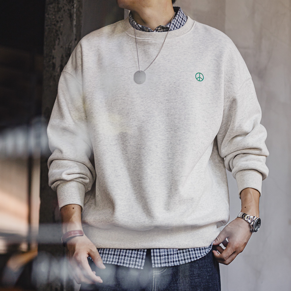 Maden 남성용 캐주얼 라운드넥 후디, 기본 루즈핏  - Undershirt Crew Neck 리뷰 및 가격