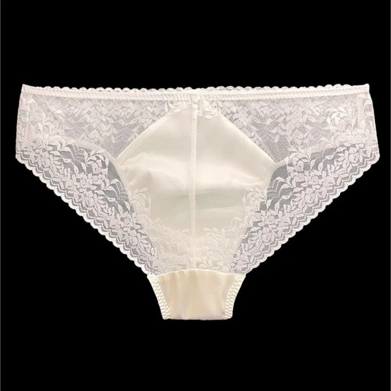 섹시한 남성용 실크 레이스 시스루 속옷, 크로스 드레싱 - Pouch Boxer Pouch 리뷰 및 가격